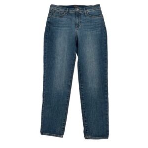 NWT NYDJ Easy Fit Ankle Lift Tuck Technology Denim Jeans Size 6 Women's